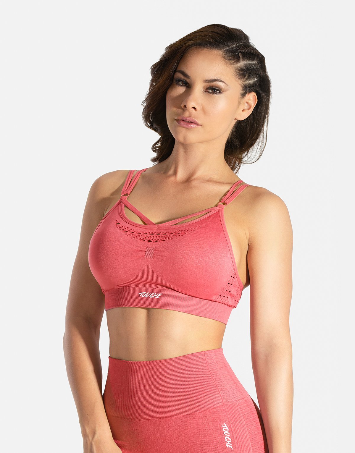 PEACH SEAMLESS TOP